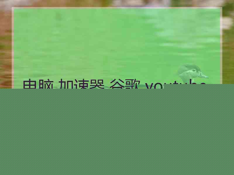 电脑 加速器 谷歌 youtube 极光
