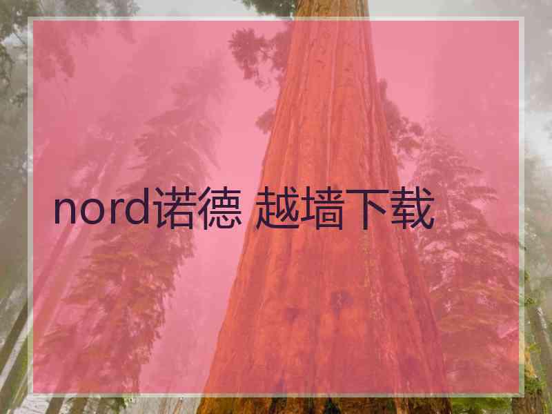 nord诺德 越墙下载