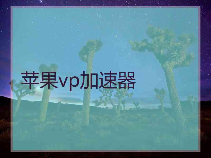 苹果vp加速器