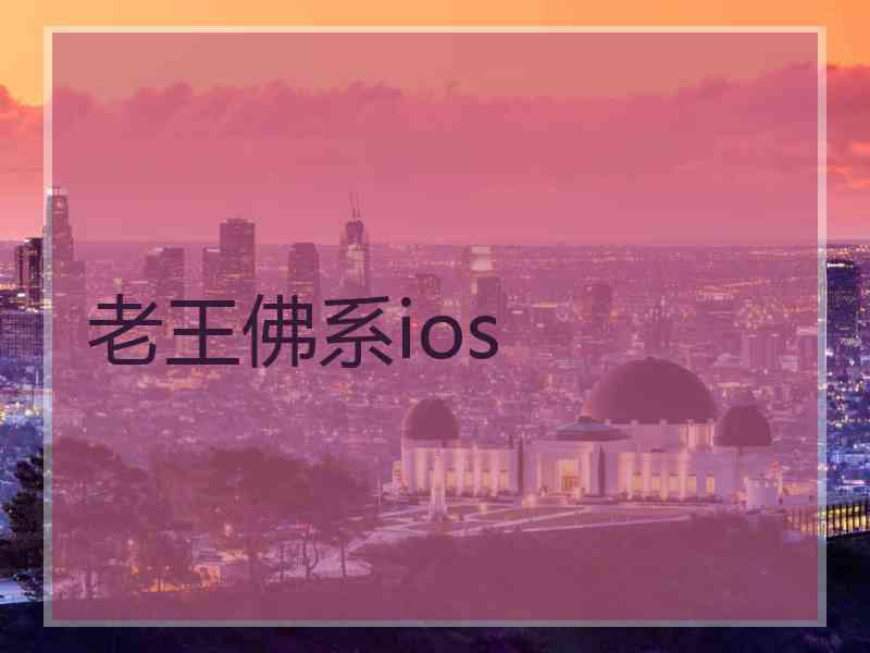 老王佛系ios