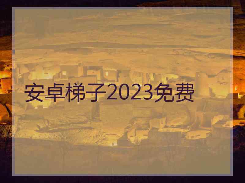 安卓梯子2023免费