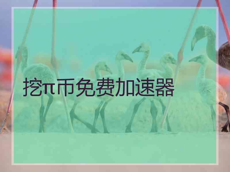 挖π币免费加速器