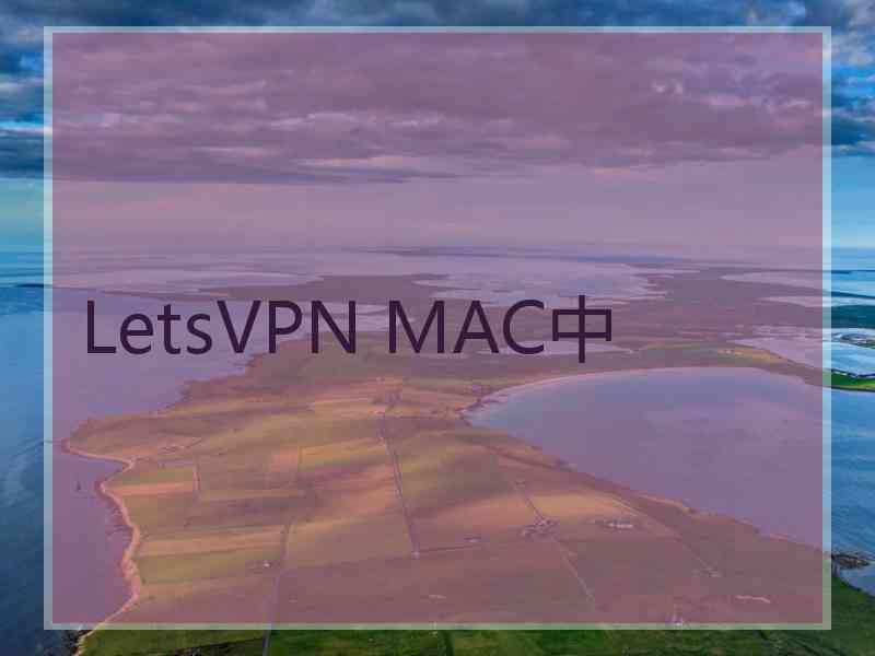 LetsVPN MAC中